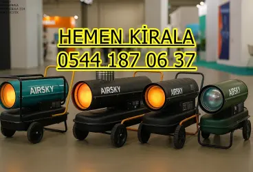 Beyoğlu ve Büyükçekmece ve Çatalca Kiralık Elektrikli Mazotlu Isımak Isıtıcı Kiralama