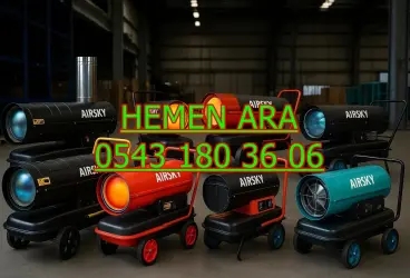 Gebze Kiralık Elektrikli Mazotlu Isımak Isıtıcı Kiralama