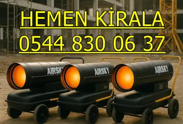 Isparta Burdur Afyonkarahisar Isımak Isıtıcı Kiralama