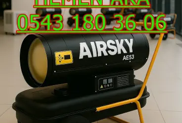 İstanbul Avrupa Kiralık Elektrikli Mazotlu Isımak Isıtıcı Kiralama