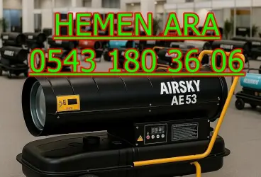 Kartal ve Küçükçekmece ve Maltepe Kiralık Elektrikli Mazotlu Isımak Isıtıcı Kiralama