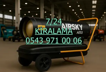 Pursaklar Kiralık Elektrikli Mazotlu Isımak Isıtıcı Kiralama