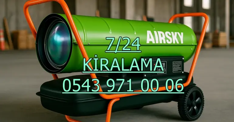 Antalya Burdur Isparta Isımak Isıtıcı Kiralama