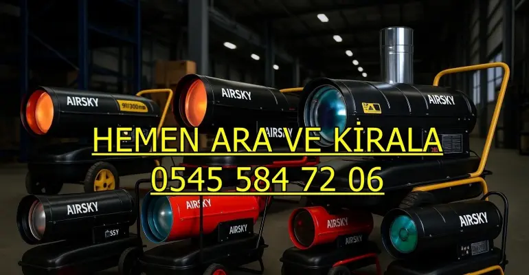 Aydın Denizli Muğla Isımak Isıtıcı Kiralama