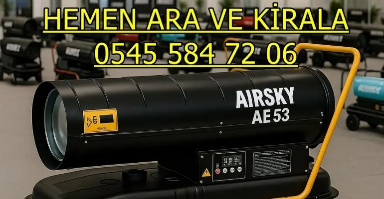 Gümüşhane Bayburt Trabzon Isımak Isıtıcı Kiralama