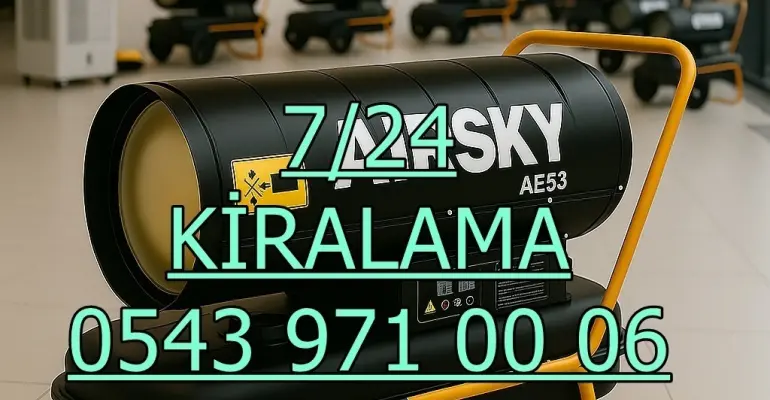 İstanbul ve Ankara Isımak Isıtıcı Kiralama