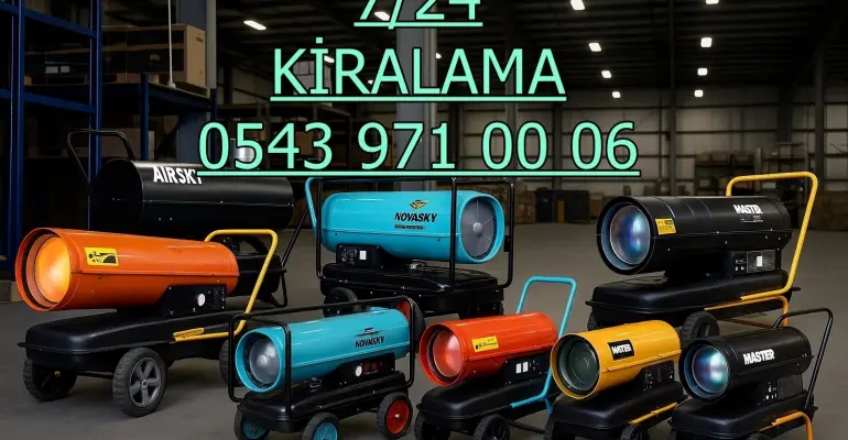 İstanbul ve Kocaeli MAZOTLU ISIMAK ISITICI KİRALAMA