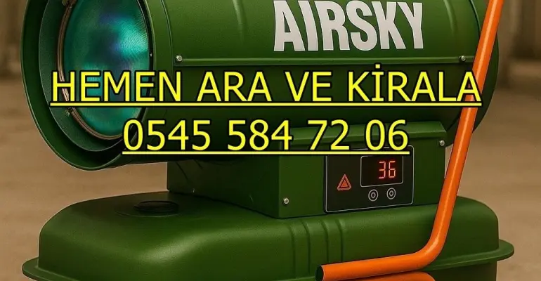 Konya ve Afyonkarahisar MAZOTLU ISIMAK ISITICI KİRALAMA