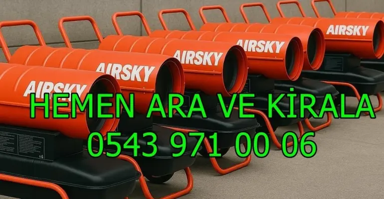 Şanlıurfa ve Diyarbakır MAZOTLU ISIMAK ISITICI KİRALAMA